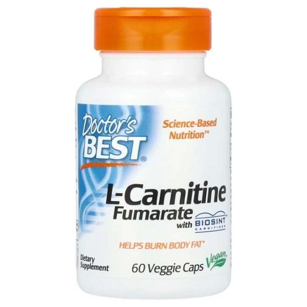 Doctor s Best L-Carnitine Fumarate with Biosint Carnitines - 60 vcaps Sale