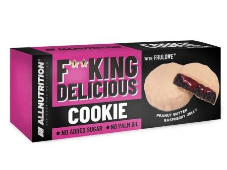 Allnutrition Fitking Delicious Cookie, Peanut Butter Raspberry Jelly - 128 grams Online