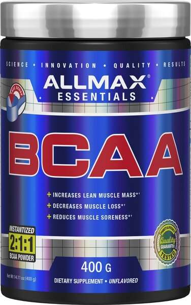 AllMax Nutrition BCAA 2:1:1 - 400 grams Supply