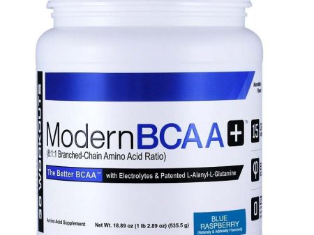 Modern Sports Nutrition Modern BCAA+, Blue Raspberry - 535 grams Cheap