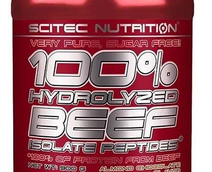 SciTec 100% Hydrolyzed Beef Isolate Peptides, Almond-Chocolate - 900 grams Online