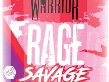 Warrior Rage Savage, Grape Bubblegum - 330 grams For Cheap