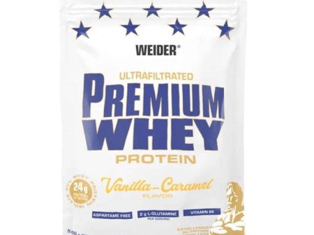 Weider Premium Whey, Vanilla Caramel - 500 grams Online Sale