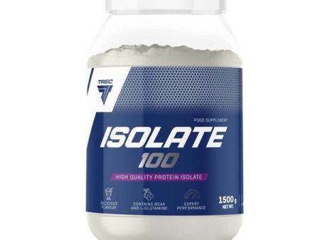 Trec Nutrition Isolate 100, Chocolate - 1500 grams Online Hot Sale