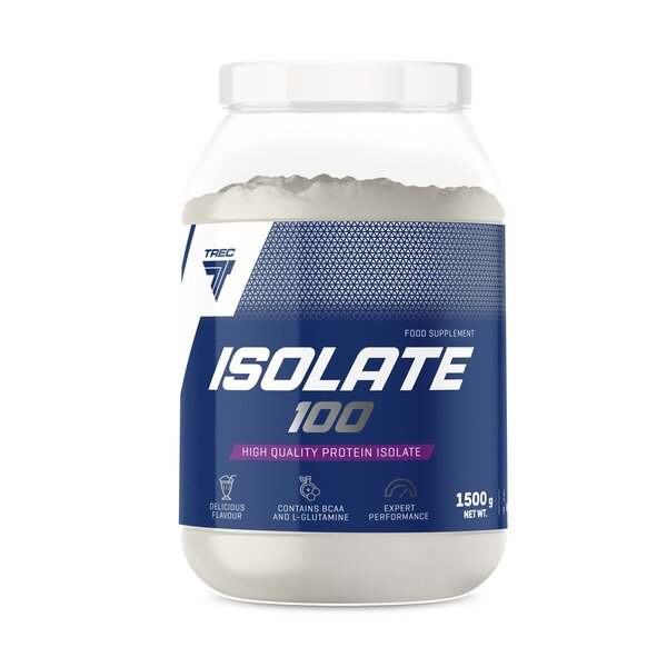 Trec Nutrition Isolate 100, Chocolate - 1500 grams Online Hot Sale