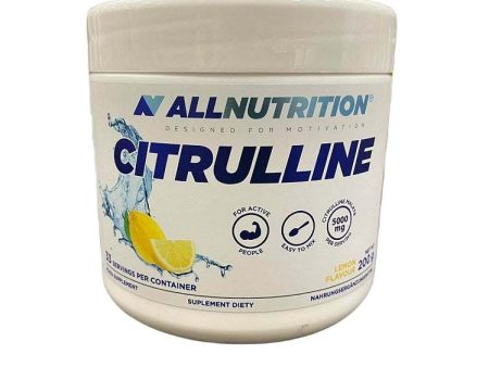 Allnutrition Citrulline, Lemon - 200 grams Supply