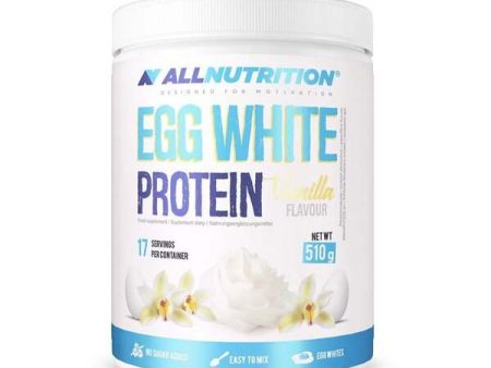 Allnutrition Egg White Protein, Vanilla - 510 grams Discount