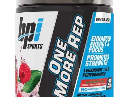 BPI Sports One More Rep, Raspberry Tea - 250 grams Cheap