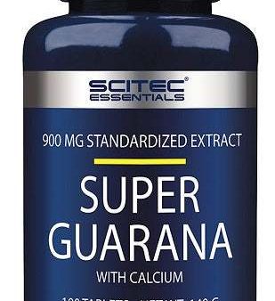 SciTec Super Guarana, 450mg - 100 tablets Fashion