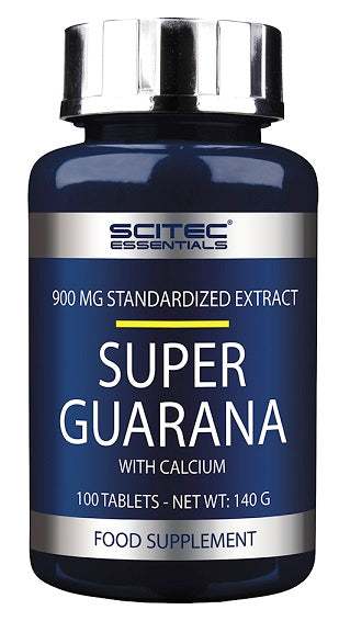 SciTec Super Guarana, 450mg - 100 tablets Fashion