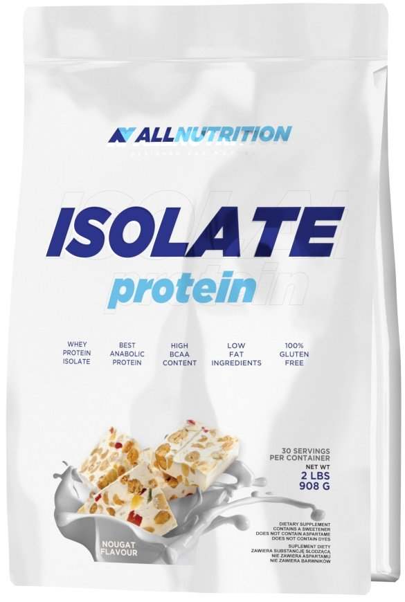 Allnutrition Isolate Protein, Blueberry - 908 grams For Sale