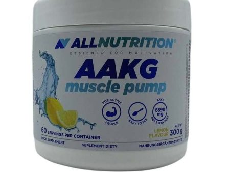 Allnutrition AAKG Muscle Pump, Lemon - 300 grams Hot on Sale