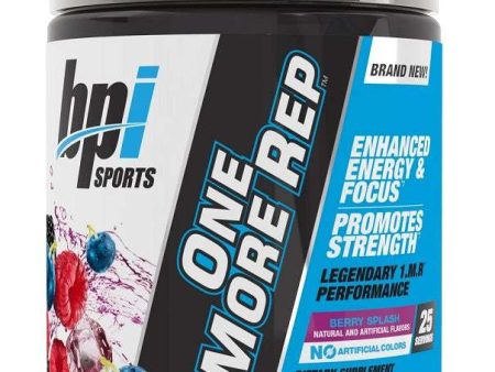 BPI Sports One More Rep, Berry Splash - 250 grams Online Hot Sale