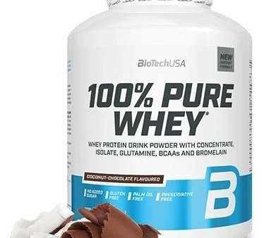 BioTechUSA 100% Pure Whey, Coconut-Chocolate - 2270 grams Cheap