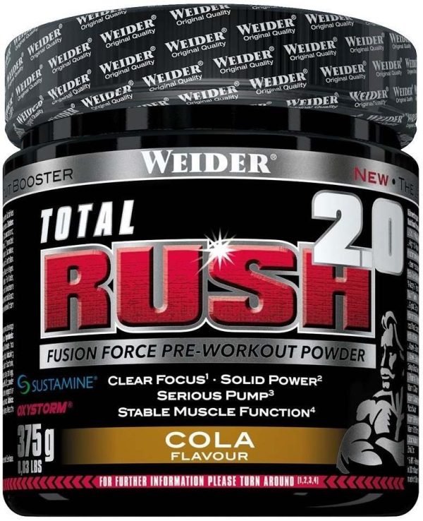 Weider Total Rush 20, Orange - 375 grams on Sale