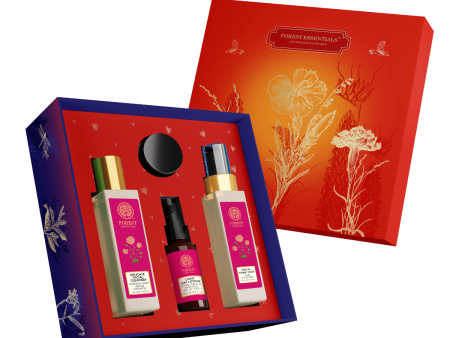 Forest Essentials Patina Rose Glow Kit Gift Box Discount