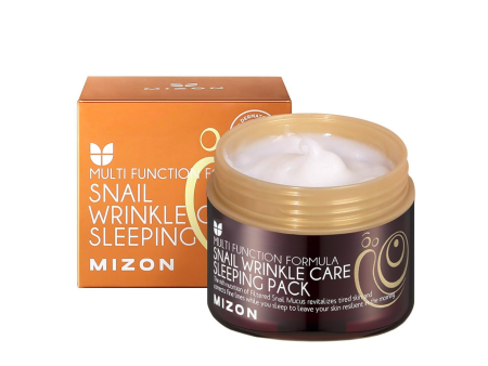 Mizon Snail Wrinkle Care Sleeping Pack Overnight Mask For Discount