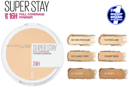 Maybelline New York 24H Superstay Full Coverage Powder Foundation Cheap