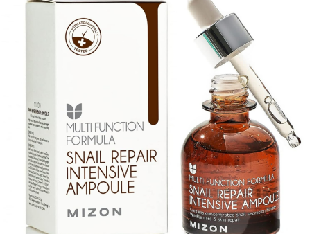 Mizon Snail Repair Intensive Ampoule Snail Mucin Extract Safe Formula Fine Wrinkle Care Discount