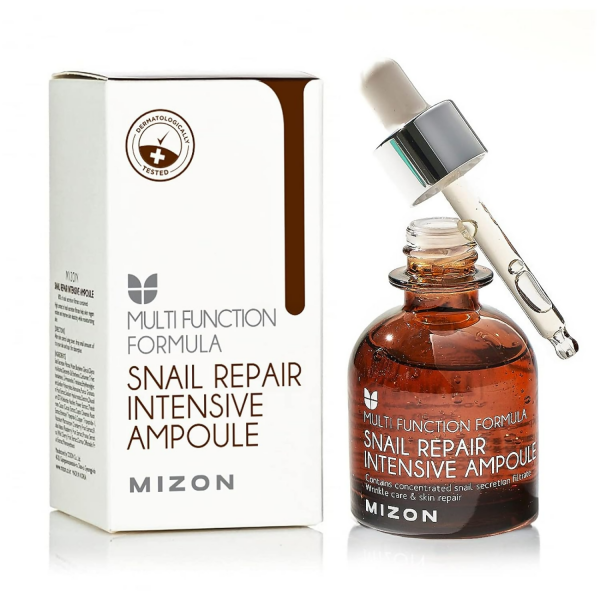 Mizon Snail Repair Intensive Ampoule Snail Mucin Extract Safe Formula Fine Wrinkle Care Discount