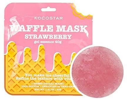 Kocostar Waffle Mask Strawberry Fashion