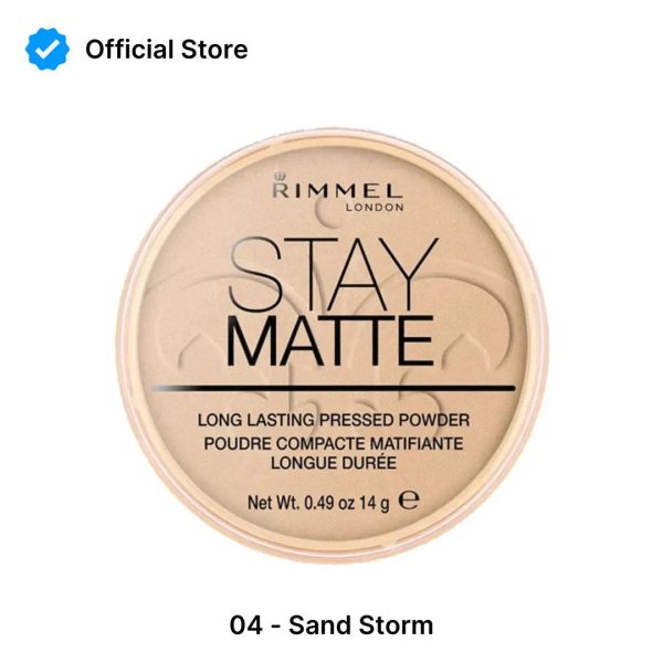 Rimmel Stay Matte Pressed Powder - 4 Sandstorm Online now